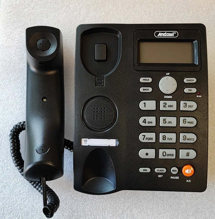 Telefono Fisso Con Cavo Da Scrivania Funzione Di Richiamata Ufficio Casa Q-dh389 Elettronica/Telefonia fissa e accessori/Telefoni analogici Trade Shop italia - Napoli, Commerciovirtuoso.it