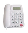 Telefono Fisso Con Tasti Grandi Per Casa Hotel Display Calcolatrice Fo-85011 Cid
