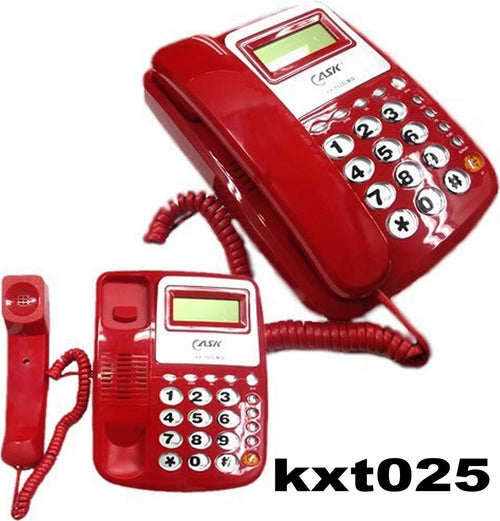 TELEFONO FISSO DA TAVOLO CON TASTI GRANDI RETRO ILLUMINATI LUCE FUNZIONE MUTO  Trade Shop italia - Napoli, Commerciovirtuoso.it