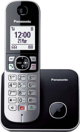 Telefono Fisso Panasonic Corp. KX-TG6851S 1,8' LCD Nero Elettronica/Telefonia fissa e accessori/Telefoni analogici Grow Up - Casoria, Commerciovirtuoso.it