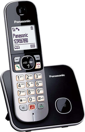 Telefono Fisso Panasonic Corp. KX-TG6851S 1,8' LCD Nero Elettronica/Telefonia fissa e accessori/Telefoni analogici Grow Up - Casoria, Commerciovirtuoso.it