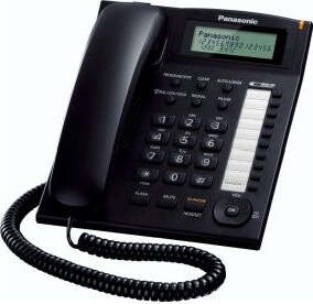 Telefono-fisso-Panasonic-KX-TS880EXB-Business-Nero