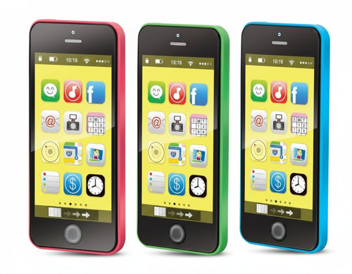 Telefono-Smartphone-Giocattolo-Musicale-Bambini-Melodie-Colori-Assortiti