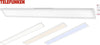 TELEFUNKEN---PANNELLO-LED-BIANCO-24-watt-2500-lumen-119,5x15x5CM-CON-TELECOMANDO