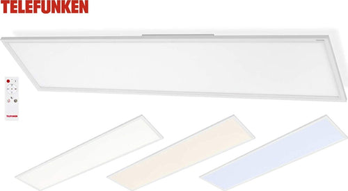 TELEFUNKEN---PANNELLO-LED-BIANCO-36-watt-3600-lumen-119,5x29,5x5CM-CON-TELECOMANDO
