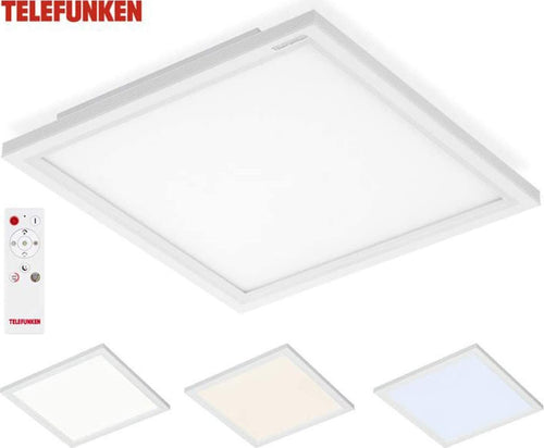 TELEFUNKEN---PANNELLO-LED-INTEGRATO-18-watt-IP20-29,5x29,5x5-CON-TELECOMANDO