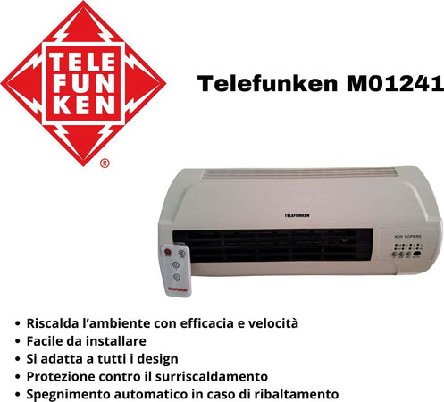 Telefunken-Termoconvettore-A-Muro-M01241