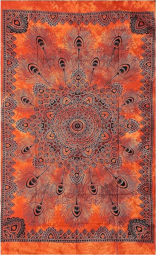 Telo Arredo Copri tutto Cotone 140x230cm Fantasia Piume Made in Italy Colorato Lenzuolo Copri Divano Casa e cucina/Tessili per la casa/Fodere/Fodere copridivano La Bottega del Risparmio - Bari, Commerciovirtuoso.it