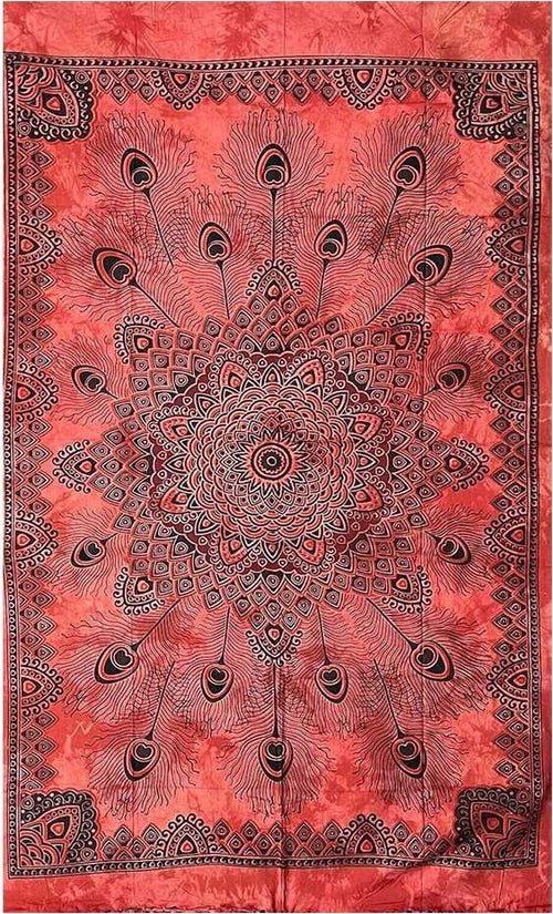 Telo Arredo Copri tutto Cotone 140x230cm Fantasia Piume Made in Italy Colorato Lenzuolo Copri Divano Casa e cucina/Tessili per la casa/Fodere/Fodere copridivano La Bottega del Risparmio - Bari, Commerciovirtuoso.it