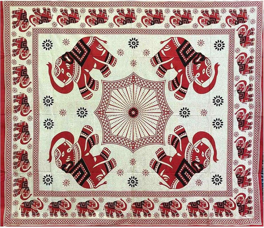 Telo Arredo Copritutto Telo Mare Cotone 100% Misura 210x230 Fantasia Grande Elefante Non Elasticizzato Vari Colori Casa e cucina/Tessili per la casa/Biancheria da bagno/Asciugamani/Teli mare La Bottega del Risparmio - Bari, Commerciovirtuoso.it
