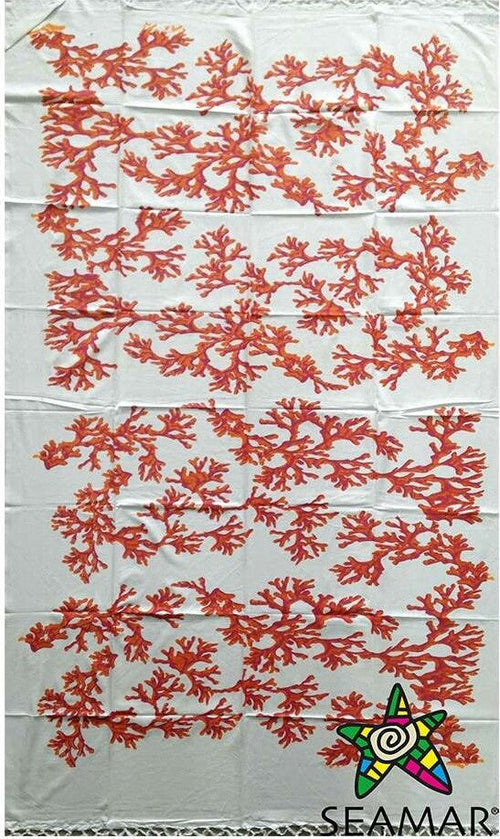 Telo Arredo Copritutto Telo Mare Cotone Misura 140x230 Fantasia Corallo Diversi Colori Cotone 100% Casa e cucina/Tessili per la casa/Biancheria da bagno/Asciugamani/Teli mare La Bottega del Risparmio - Bari, Commerciovirtuoso.it