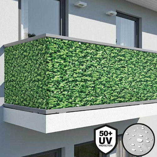 Telo-Copertura-Frangivista-Frangivento-Ringhiera-Protezione-Vento-Balcone-Foglie