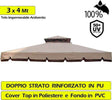 Telo-Copertura-Gazebo-3X4-300gr-Ricambio-Camino-Antivento-Antipioggia-3-x-4-mt