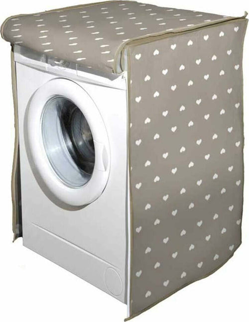 Telo Copertura Lavatrice Protezione Tessuto Chiusura Zip Cuori Tortora 60x60x80cm Casa, arredamento e bricolage > Pulizia e Bucato > Bucato e Stiratura Trade Shop italia - Napoli, Commerciovirtuoso.it