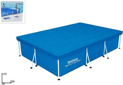 Telo Copertura Per Piscina Steel Pro 259x170x61cm Fuori Terra Rettangolare 58105 Giardino e giardinaggio/Piscine vasche idromassaggio e accessori/Accessori di sicurezza/Teli sotto piscine fuoriterra Trade Shop italia - Napoli, Commerciovirtuoso.it