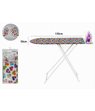 Telo Copriasse Universale Copertura Asse Da Stiro 130x50 Cm Varie Fantasie 59959