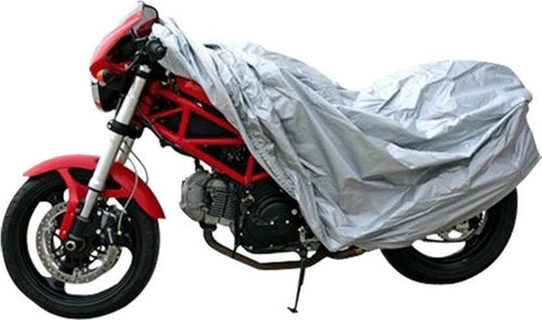 TELO COVER COPRI MOTO SCOOTER BICICLETTA POLIETILENE ARGENTO TAGLIA L 130 X 230 Auto e Moto/Moto accessori e componenti/Accessori/Teli per moto Trade Shop italia - Napoli, Commerciovirtuoso.it