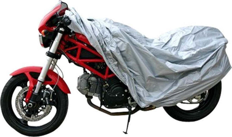 TELO COVER COPRI MOTO SCOOTER BICICLETTA POLIETILENE ARGENTO TAGLIA L 130 X 230 Auto e Moto/Moto accessori e componenti/Accessori/Teli per moto Trade Shop italia - Napoli, Commerciovirtuoso.it