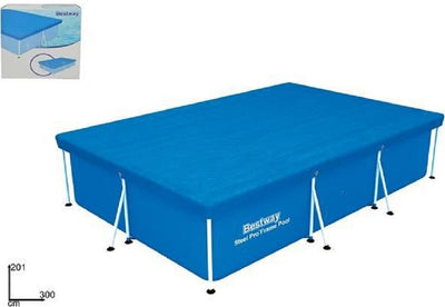 Telo Di Copertura Per Piscina Fuori Terra Rettangolare Da 300 X 201 X 66cm 58106 Giardino e giardinaggio/Piscine vasche idromassaggio e accessori/Accessori di sicurezza/Teli sotto piscine fuoriterra Trade Shop italia - Napoli, Commerciovirtuoso.it