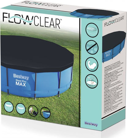 Telo di copertura per piscina tonda Bestway, copripiscina di ricambio Giardino e giardinaggio/Piscine vasche idromassaggio e accessori/Coperture e accessori/Coperture La Zappa - Altamura, Commerciovirtuoso.it