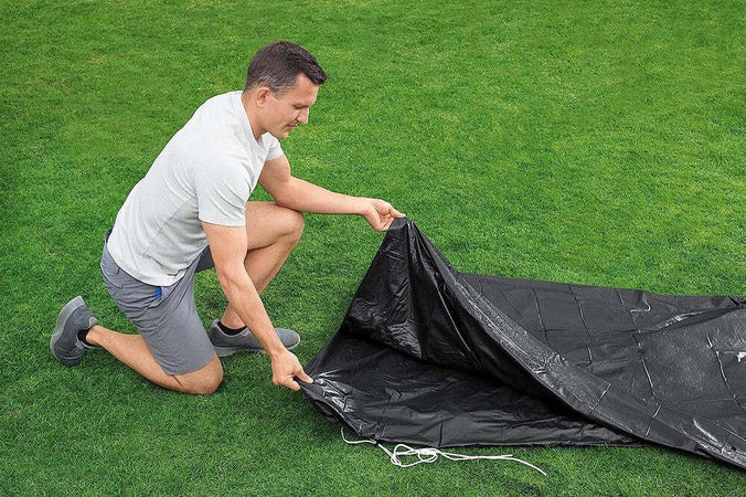 Telo Di Copertura Pvc Per Piscina Fuori Terra Da 549 Cm Con Fori Drenaggio 58039 Fai da te/Ferramenta/Teloni e imbracature/Teloni Trade Shop italia - Napoli, Commerciovirtuoso.it