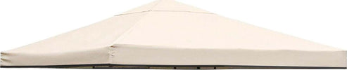 Telo di ricambio con bordo gazebo 3 x 3 mt copertura panna beige bianco ecru gazebi Giardino e giardinaggio/Arredamento da giardino e accessori/Ombrelloni tende e tettucci parasole/Gazebo Decor Space - Altamura, Commerciovirtuoso.it