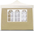 Telo di ricambio laterale per Gazebo pieghevole con finestre in tessuto Oxford 600D Beige Giardino e giardinaggio/Arredamento da giardino e accessori/Ombrelloni tende e tettucci parasole/Gazebo Decor Space - Altamura, Commerciovirtuoso.it