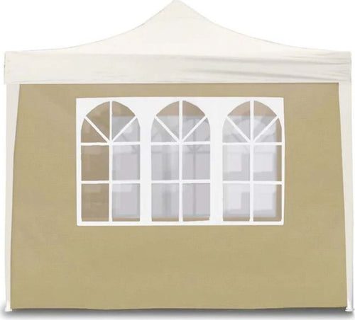 Telo di ricambio laterale per Gazebo pieghevole con finestre in tessuto Oxford 600D Beige Giardino e giardinaggio/Arredamento da giardino e accessori/Ombrelloni tende e tettucci parasole/Gazebo Decor Space - Altamura, Commerciovirtuoso.it
