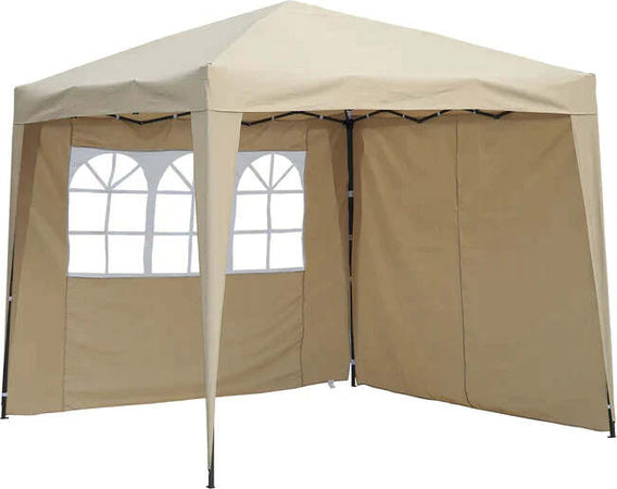 Telo di ricambio laterale per Gazebo pieghevole con finestre in tessuto Oxford 600D Beige Giardino e giardinaggio/Arredamento da giardino e accessori/Ombrelloni tende e tettucci parasole/Gazebo Decor Space - Altamura, Commerciovirtuoso.it