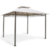 Telo di ricambio universale per gazebo con Air vent copertura Ecrù 180 gr