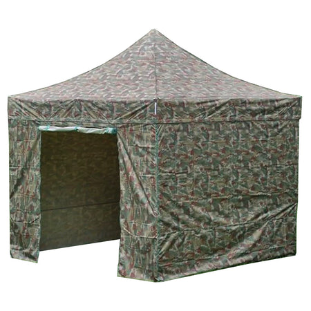 Telo di ricambio laterale per Gazebo pieghevole apertura a fisarmonica in tessuto Oxford 600D Mimetico