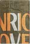 Telo mare enrico coveri spugna jaquard 100% puro cotone misura 90×165 cm con logo stampato per la piscina la palestra Casa e cucina/Tessili per la casa/Biancheria da bagno/Asciugamani/Teli mare Puleo Casa - Palermo, Commerciovirtuoso.it