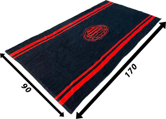 Telo-mare-Hermet-8934-282-M001-MILAN-Rosso-e-Nero