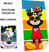 Telo Mare In Cotone Topolino Mickey Mouse Asciugamano Mare Piscina Bambini Casa e cucina/Tessili per la casa/Biancheria da bagno/Asciugamani/Teli mare Trade Shop italia - Napoli, Commerciovirtuoso.it