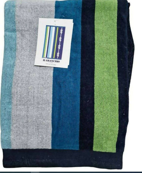 Telo Mare In Spugna Cotone Jacquard Misura 90x165 By Il Granchio Colori E Design Assortiti Telo Piscina Palestra Sport Tempo Libero Casa e cucina/Tessili per la casa/Biancheria da bagno/Asciugamani/Teli mare Puleo Casa - Palermo, Commerciovirtuoso.it