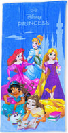 Telo-mare-in-spugna-personaggi-disney-spiderman-mickey-minnie-avengers-sonic-stich-principesse-misura-70x140-cm-Disney-Marvel