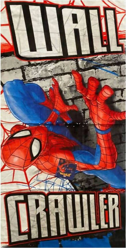 Telo mare spiderman misura 70x140 in puro cotone telo mare piscina palestra e tempo libero marvel spiderman Casa e cucina/Tessili per la casa/Biancheria da bagno/Asciugamani/Teli mare Puleo Casa - Palermo, Commerciovirtuoso.it