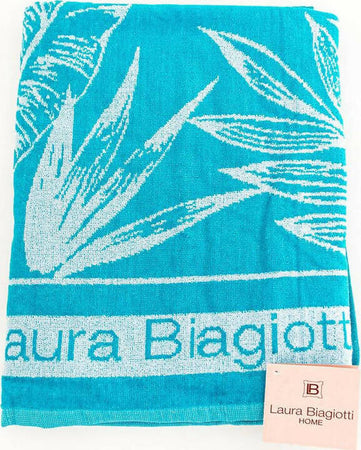 Telo Mare Tropical Laura Biagiotti in Morbida Spugna Di Cotone Cinigliata Jacquard Asciugamano Da Mare E Da Piscina Colorato Fantasia 90 X170 Cm Casa e cucina/Tessili per la casa/Biancheria da bagno/Asciugamani/Teli mare Puleo Casa - Palermo, Commerciovirtuoso.it