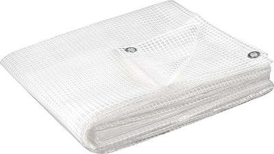 Telo occhiellato antistrappo impermeabile in polietilene Bianco da campeggio 160 gr Fai da te/Ferramenta/Teloni e imbracature/Teloni La Zappa - Altamura, Commerciovirtuoso.it