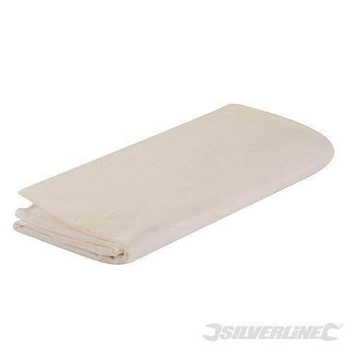 Silverline Telo rotolo antipolvere in cotone 100% 3,6 x 2,4 Metri Prezzo Silverline