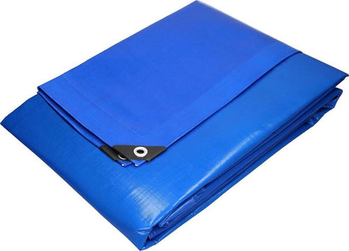 Telone-occhiellato-impermeabile-3x4-m-multifunzione-con-angoli-rinforzati-per-barche,-legnaie,-piscine
