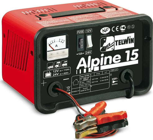 TELWIN CARICABATTERIA AH115 12-24V ALIMENTAZIONE 230V MOD.ALPINE 15 Auto e Moto/Attrezzi per veicoli/Attrezzi per batteria/Caricabatterie Trade Shop italia - Napoli, Commerciovirtuoso.it