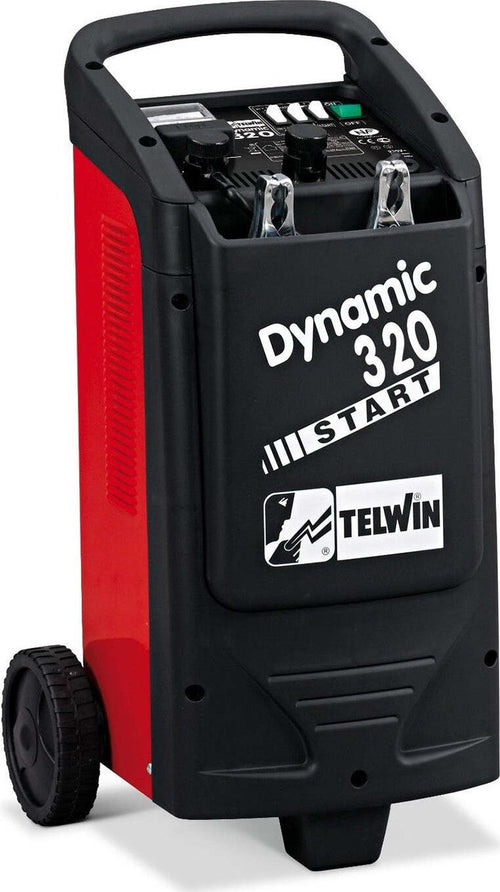 TELWIN CARICABATTERIA AVVIATORE STARTER CARRELLATO 230V 12-24V MOD. DYNAMIC 320  Trade Shop italia - Napoli, Commerciovirtuoso.it