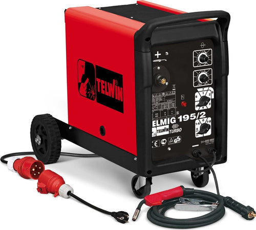 TELWIN SALDATRICE A FILO ELETTRONICA FLUX MIG-MAG 400V TELMIG 195/2 TURBO 821069 Fai da te/Utensili elettrici e a mano/Utensili elettrici/Attrezzature per saldatura e dissaldatura/Saldatori a pistola e saldatrici/Saldatrici Trade Shop italia - Napoli, Commerciovirtuoso.it