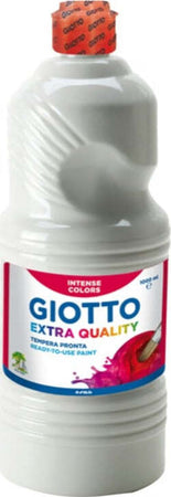 Tempera pronta - 1000ml - bianco - Giotto Giochi e giocattoli/Attività creative/Accessori per disegnare e colorare/Pittura/Colori a tempera Eurocartuccia - Pavullo, Commerciovirtuoso.it