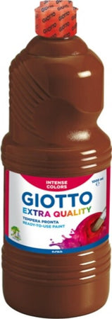 Tempera pronta - 1000ml - marrone - Giotto Giochi e giocattoli/Attività creative/Accessori per disegnare e colorare/Pittura/Colori a tempera Eurocartuccia - Pavullo, Commerciovirtuoso.it