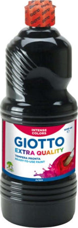 Tempera pronta - 1000ml - nero - Giotto Giochi e giocattoli/Attività creative/Accessori per disegnare e colorare/Pittura/Colori a tempera Eurocartuccia - Pavullo, Commerciovirtuoso.it