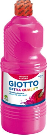 Tempera pronta - 1000ml - rosso magenta - Giotto Giochi e giocattoli/Attività creative/Accessori per disegnare e colorare/Pittura/Colori a tempera Eurocartuccia - Pavullo, Commerciovirtuoso.it