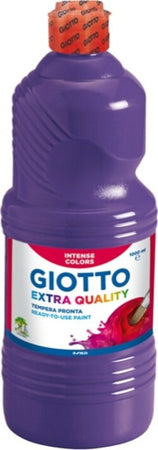 Tempera pronta - 1000ml - violetto - Giotto Giochi e giocattoli/Attività creative/Accessori per disegnare e colorare/Pittura/Colori a tempera Eurocartuccia - Pavullo, Commerciovirtuoso.it