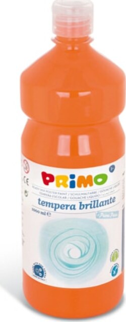 Tempera pronta Primi Passi - 1 L - arancione - Primo Giochi e giocattoli/Attività creative/Accessori per disegnare e colorare/Pittura/Colori a tempera Eurocartuccia - Pavullo, Commerciovirtuoso.it